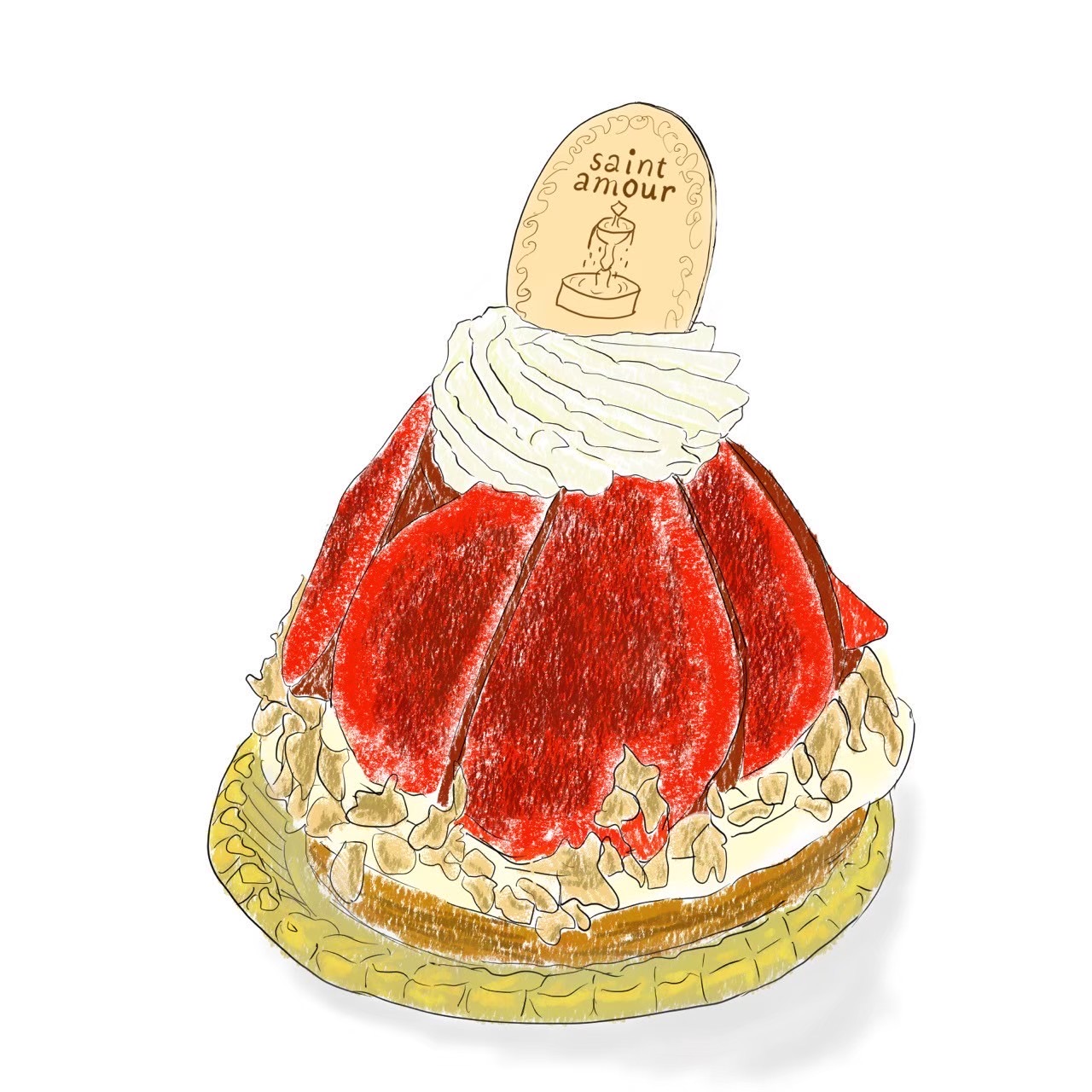 けーきのデジタル絵