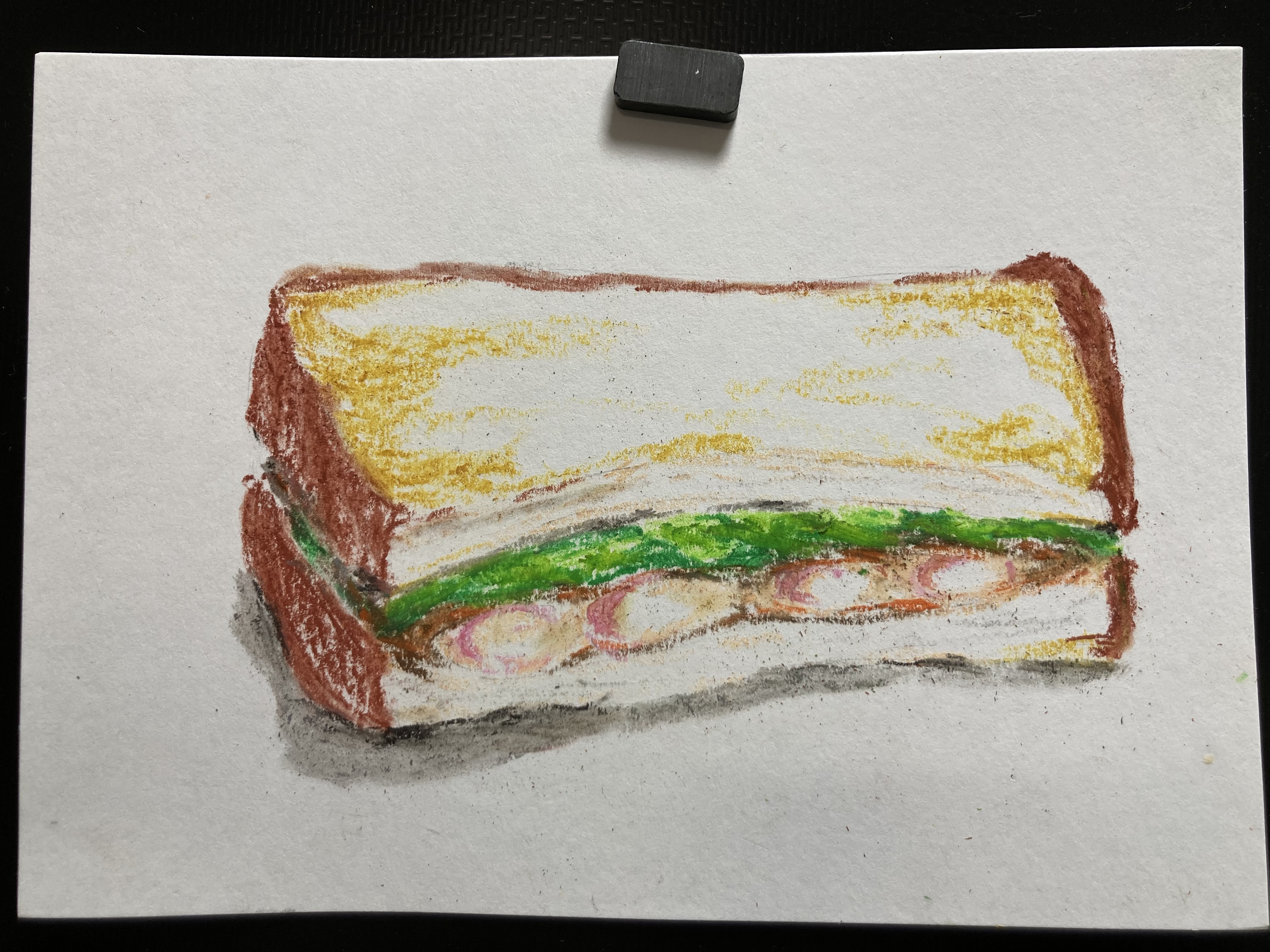 パンのスケッチ